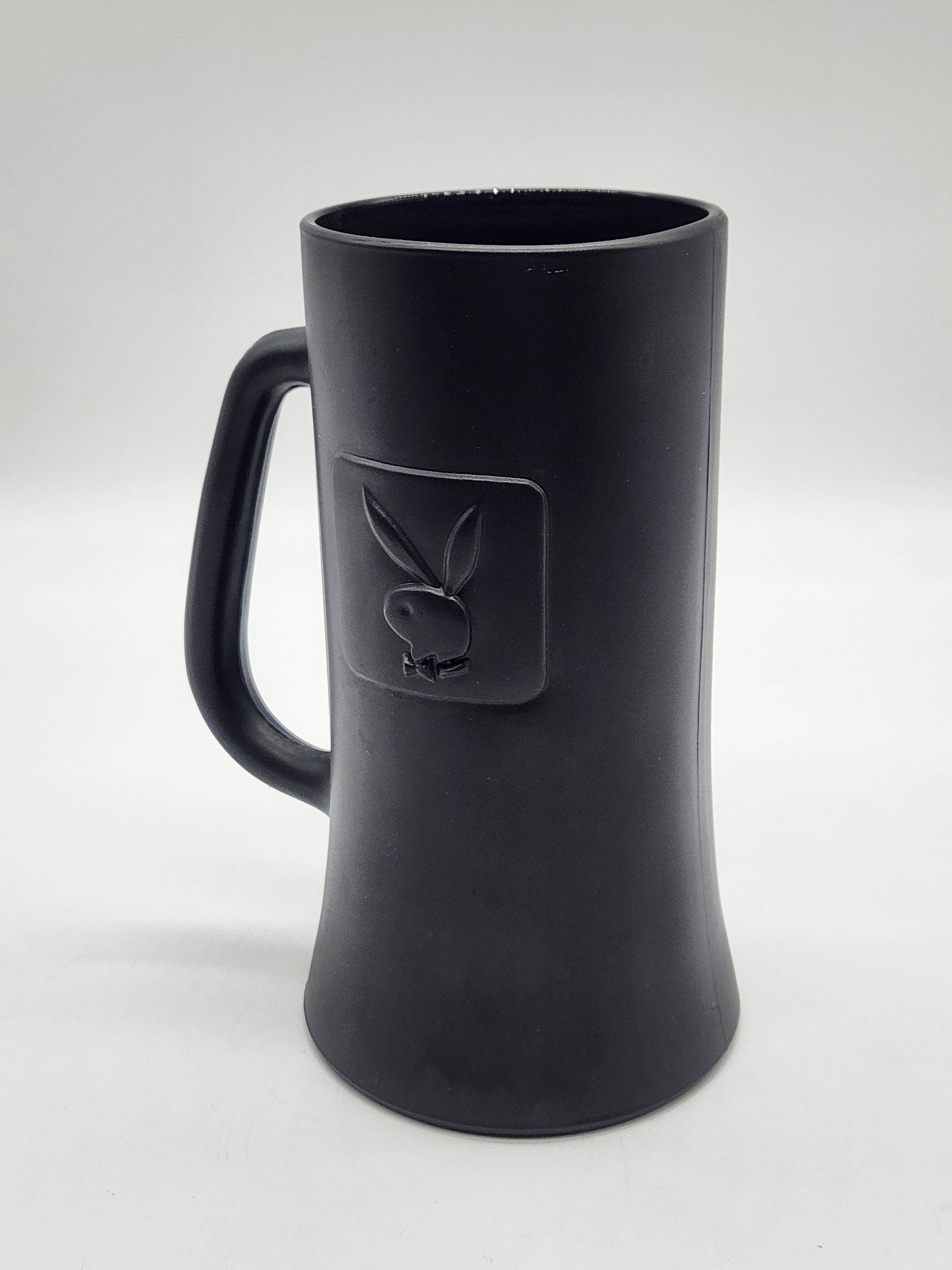 Playboy Bunny Logo Collectible Stein Cup Mug Vintage Grey Pewter