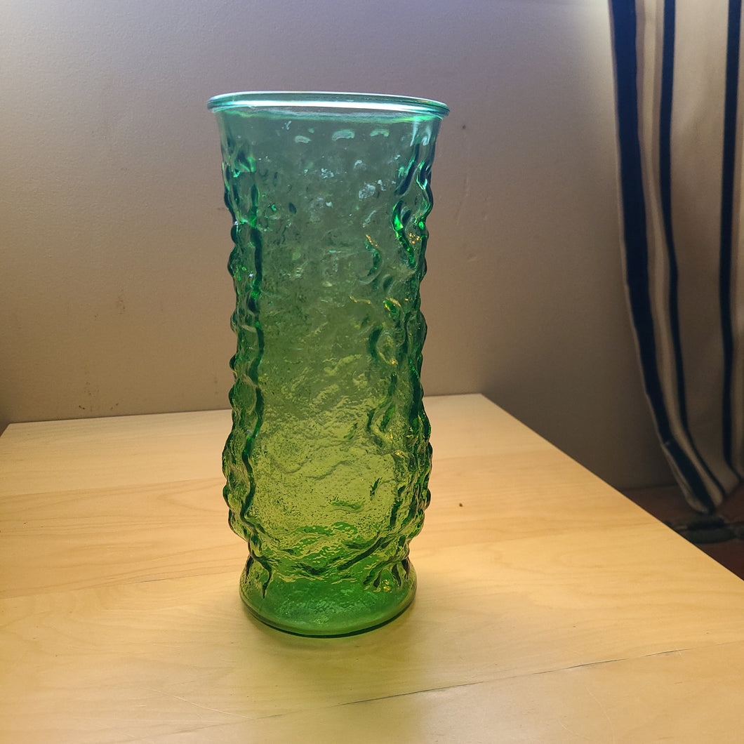 E. O. Brody Co. Green Glass Vase