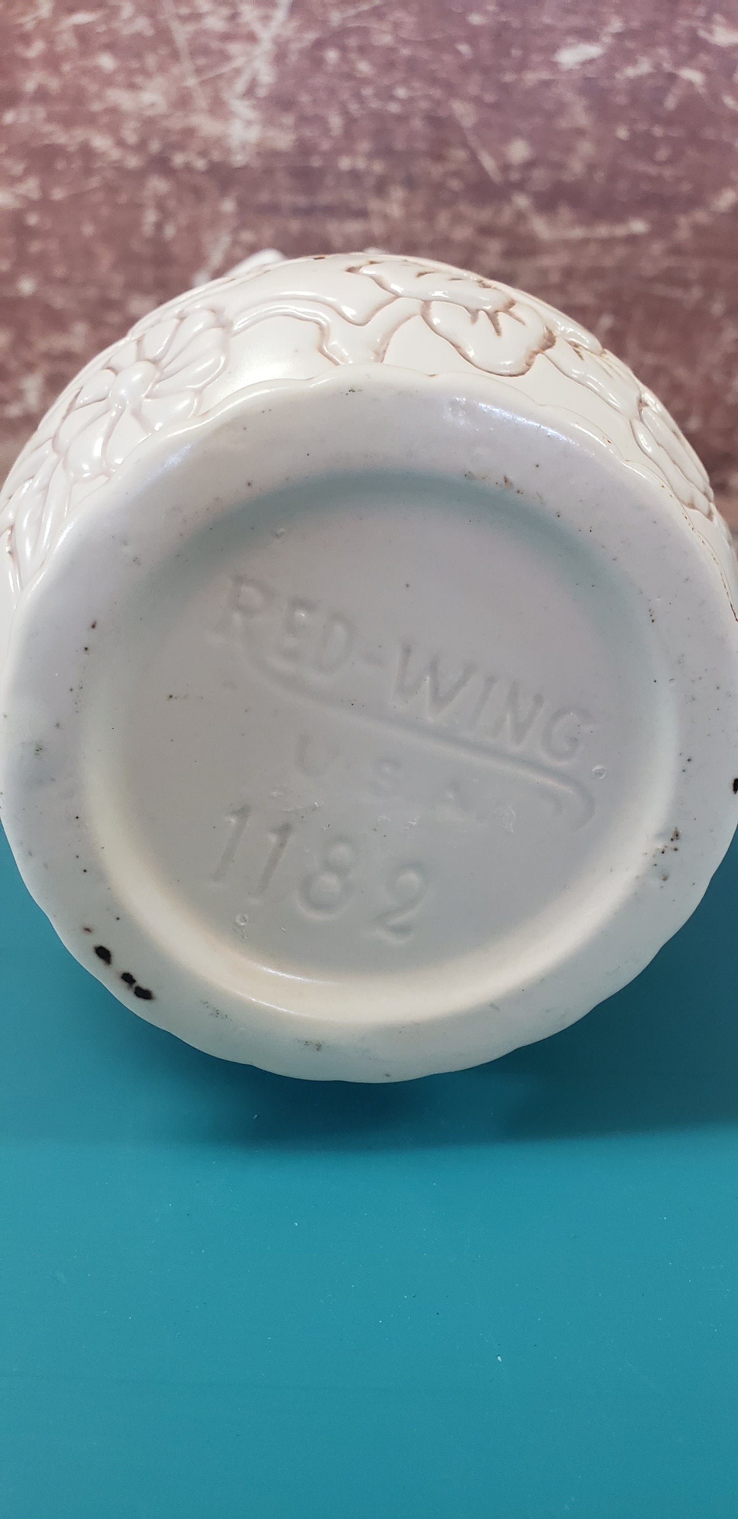 Red Wing Pottery Vase