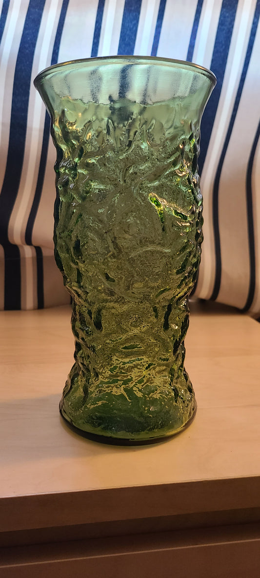 E. O. Brody Co. Green Glass Vase