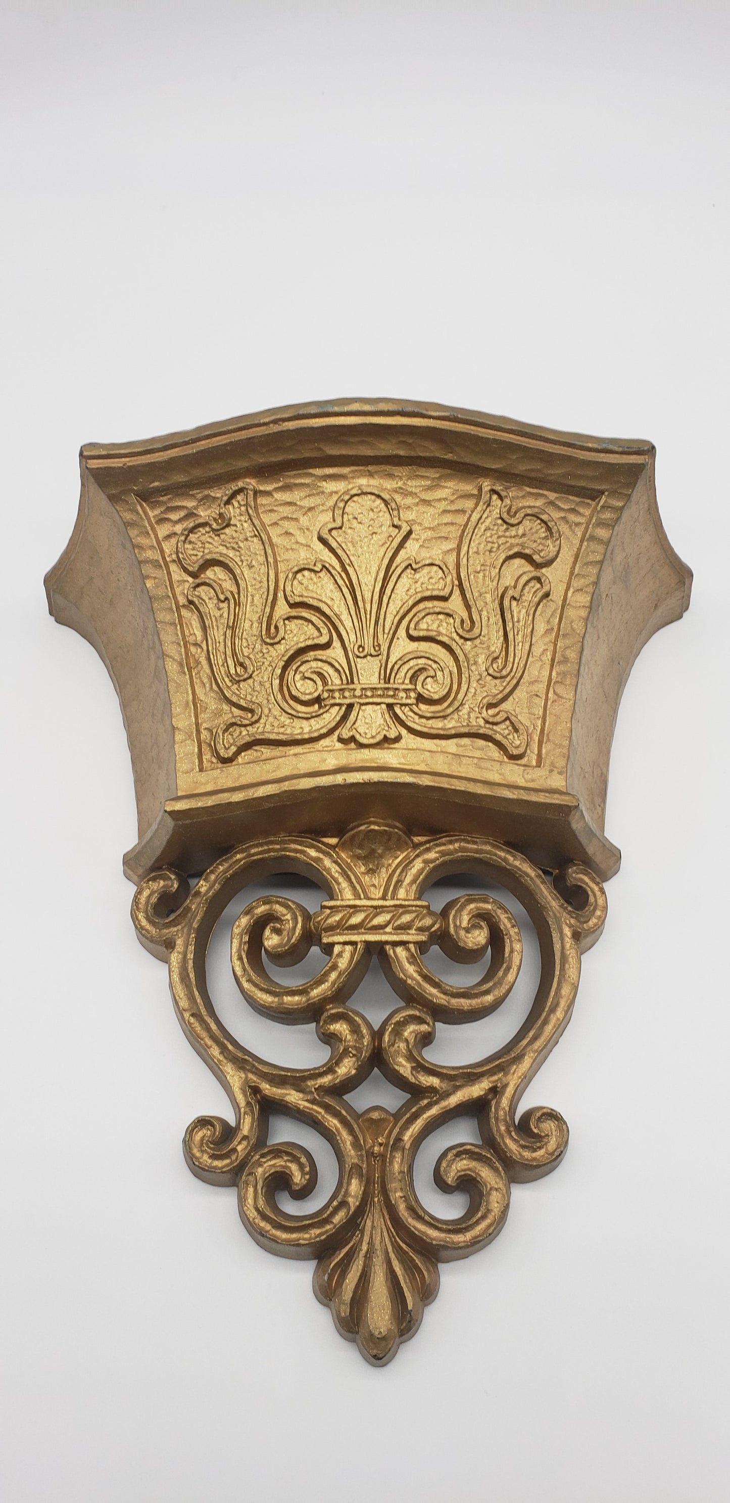 Dart Gold Wall Planter Sconce