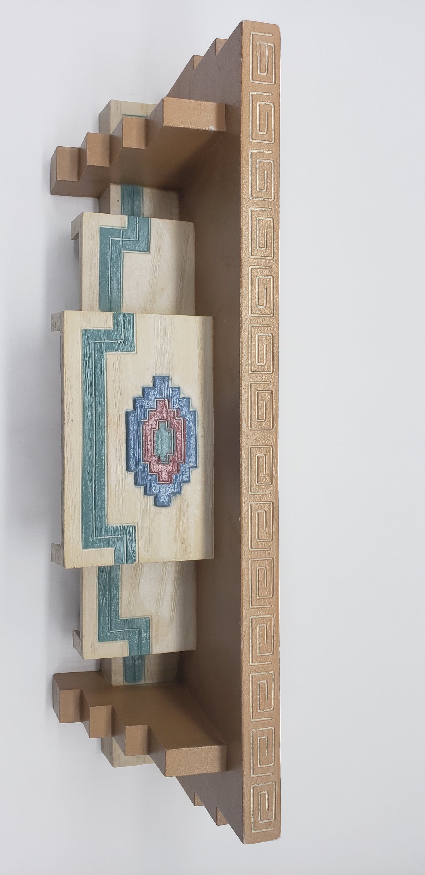 Burwood Southwest Style Wall Shelf Aztec #3326