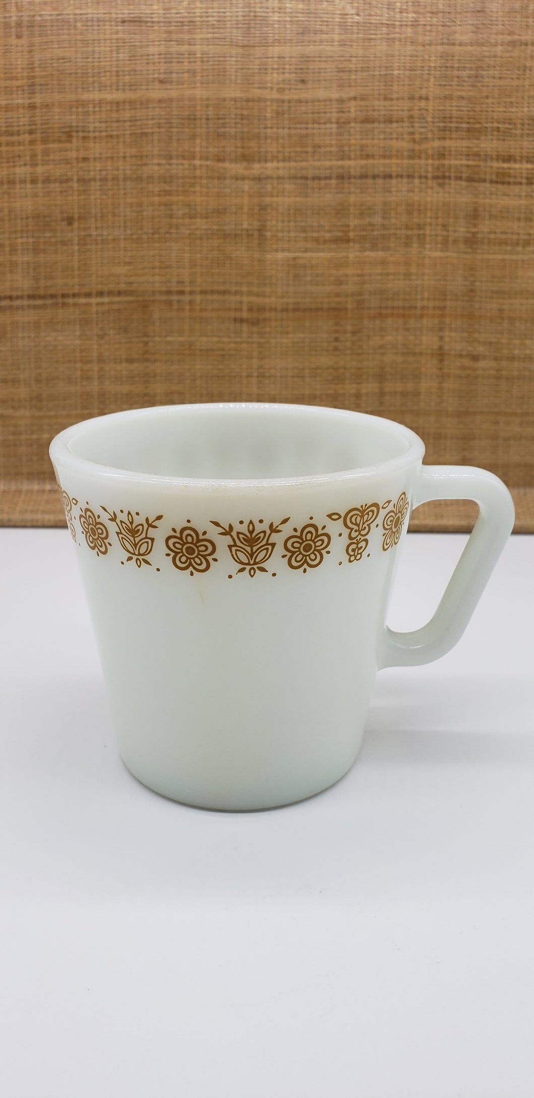 Butterfly Gold Pyrex Mug