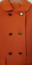 Load image into Gallery viewer, Orange Wool Coat
