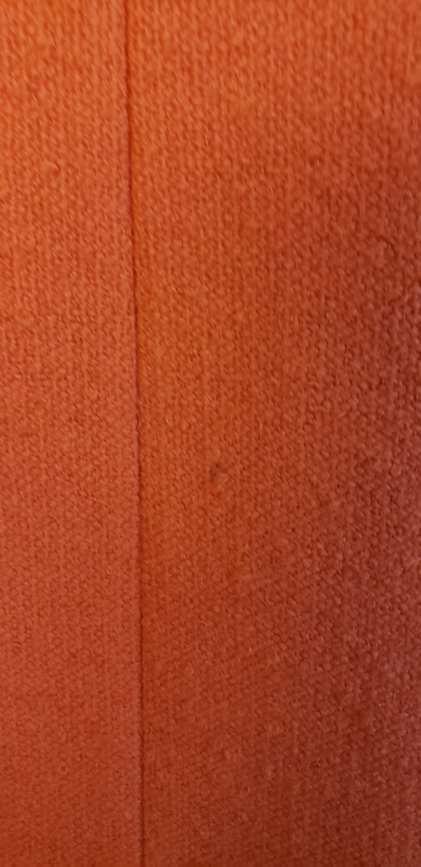 Orange Wool Coat