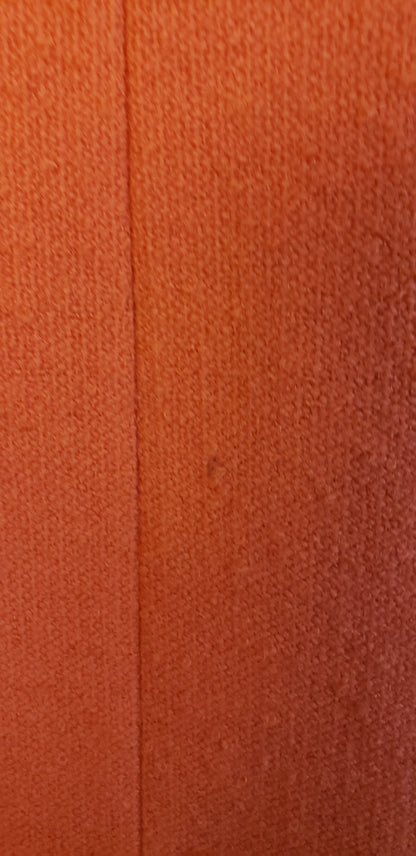 Orange Wool Coat