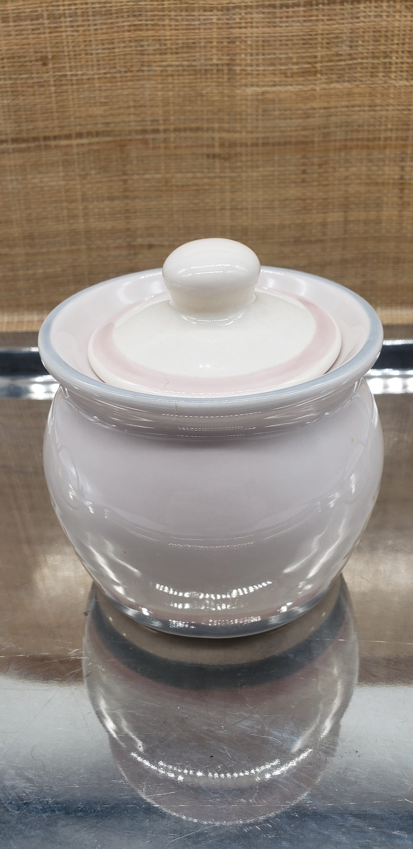 Pfaltzgraff Aura Lidded Sugar Bowl