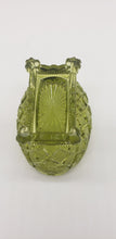 Load image into Gallery viewer, Green glass Salt Cellar
