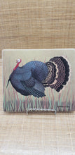 Load image into Gallery viewer, Warren Kimble Turkey Ceramic Tile Trivet Wall Hanging Plaque
