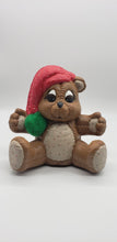 Load image into Gallery viewer, Vintage Ceramic Christmas Teddy Bear
