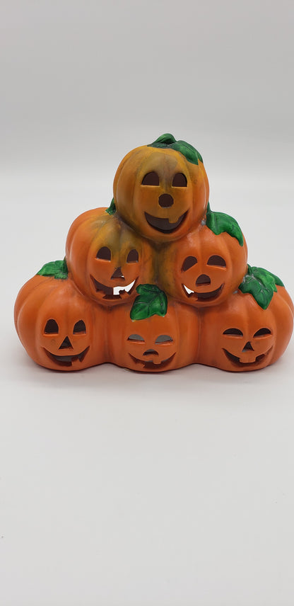 Papel Halloween Pumpkin Votive Holder