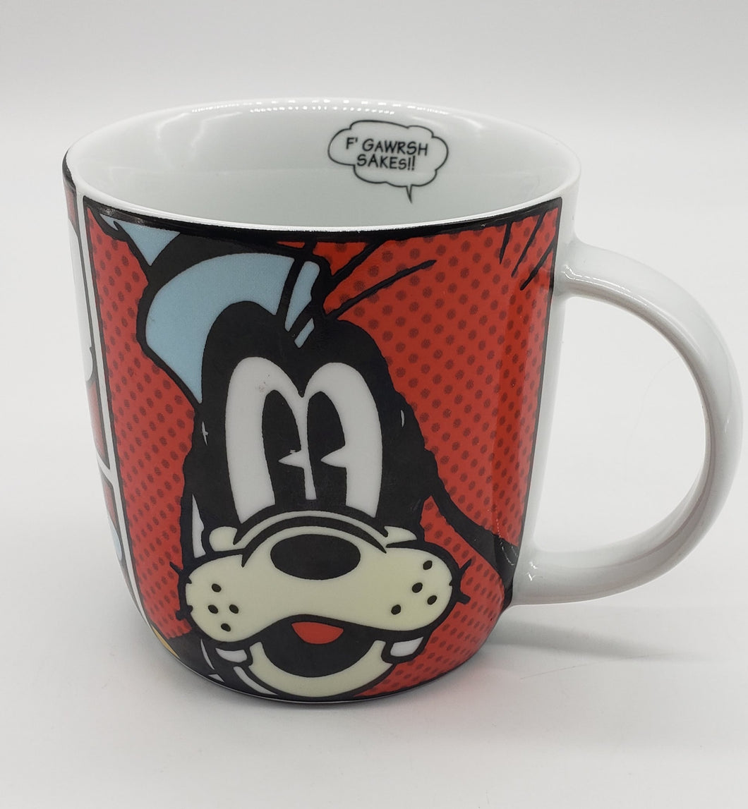 Disney Goofy Mug F' Gawrsh Sakes