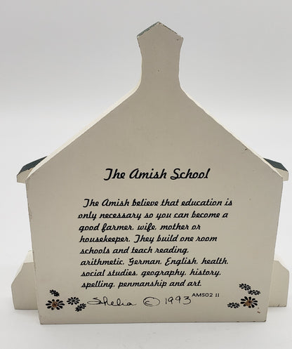 The Amish School Shelia's Collectibles 1993 AMS02 II