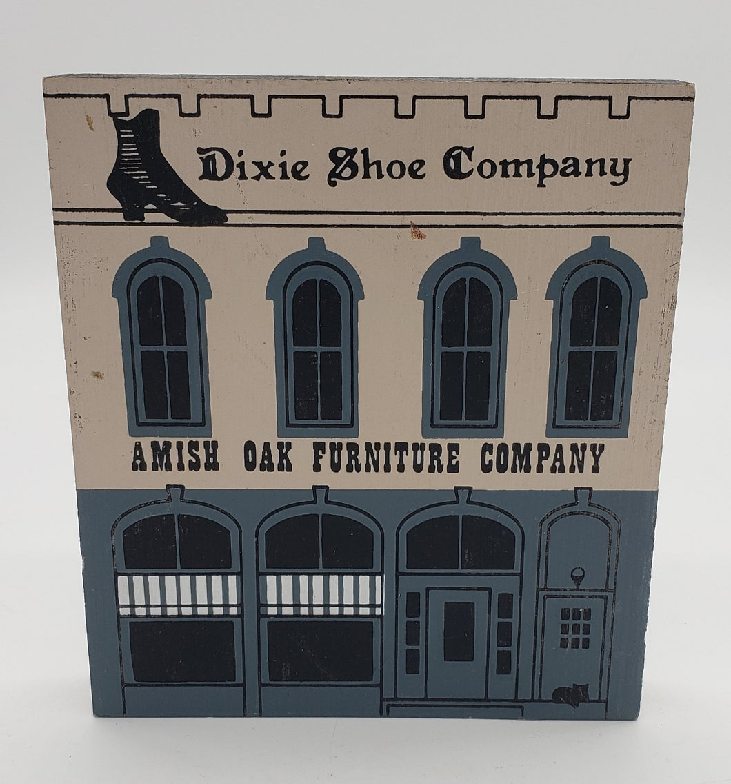 The Cats’ Meow Series V, Amish Oak Furniture Dixie Shoe Company 1987