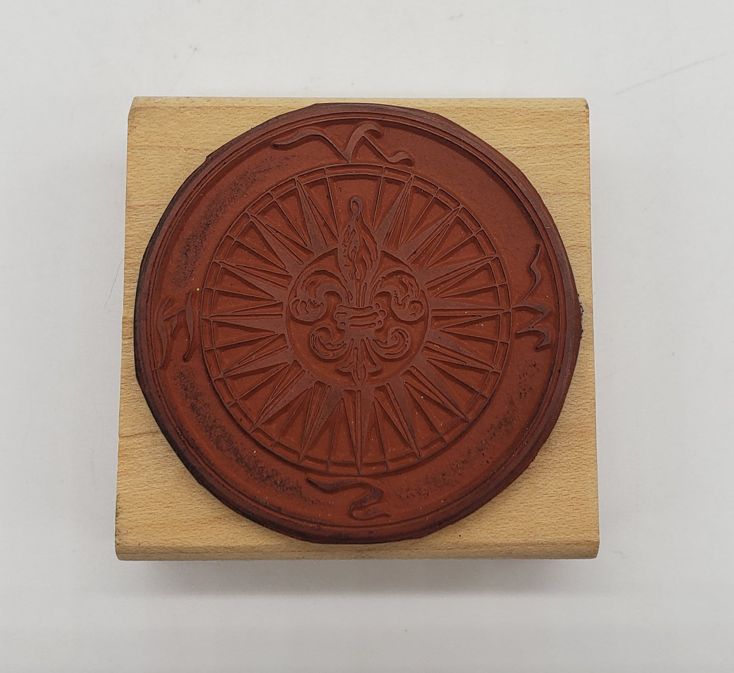 Stamp Francisco Compass Rose Rubber Stamp