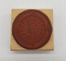 Load image into Gallery viewer, Stamp Francisco Compass Rose Rubber Stamp
