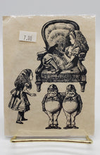 Load image into Gallery viewer, Alice in Wonderland Unmounted Rubber Stamps
