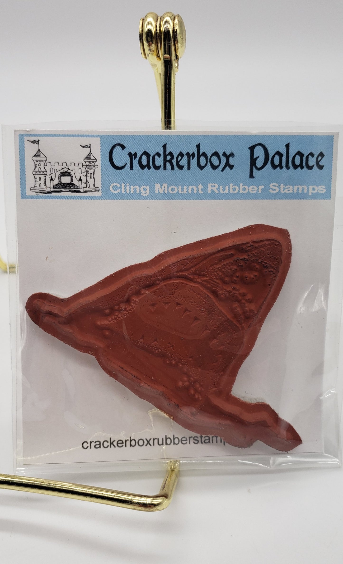 Crackerbox Palace Rubber Shark Attack Stamp