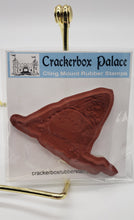 Load image into Gallery viewer, Crackerbox Palace Rubber Shark Attack Stamp
