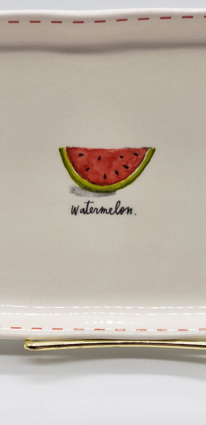 Rae Dunn Watermelon Platter