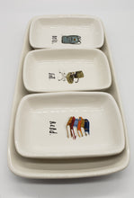 Load image into Gallery viewer, Rae Dunn Hold, Sit, Read Desk / Countertops Trinket Trays
