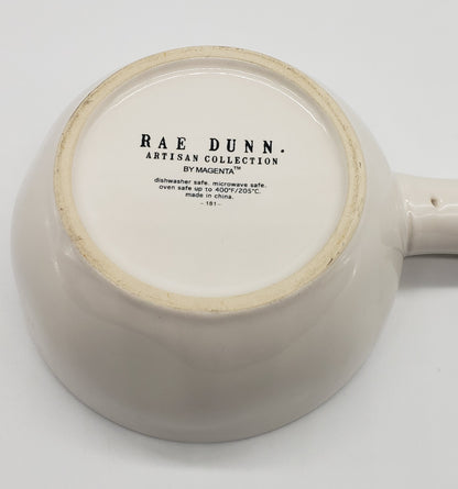 Rae Dunn Soup Bowl With Handle