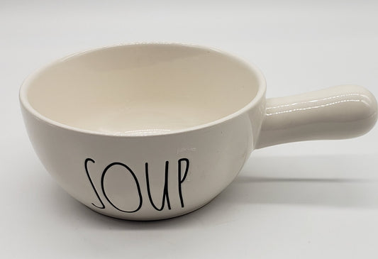 Rae Dunn Soup Bowl With Handle