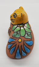 Load image into Gallery viewer, Terracotta Mexican pottery Cat Figurine
