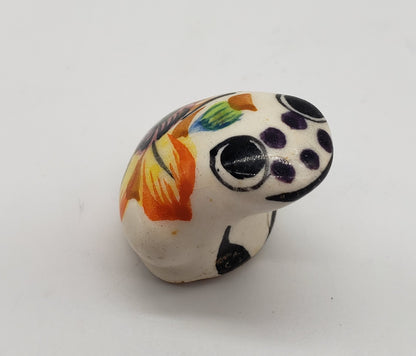 Mexican Pottery hand painted Frog