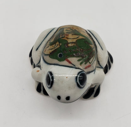 Mexican Pottery hand painted Frog