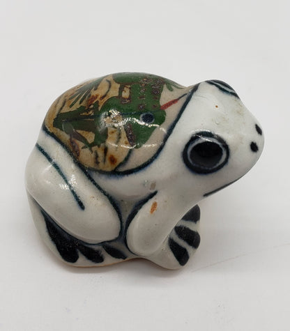 Mexican Pottery hand painted Frog