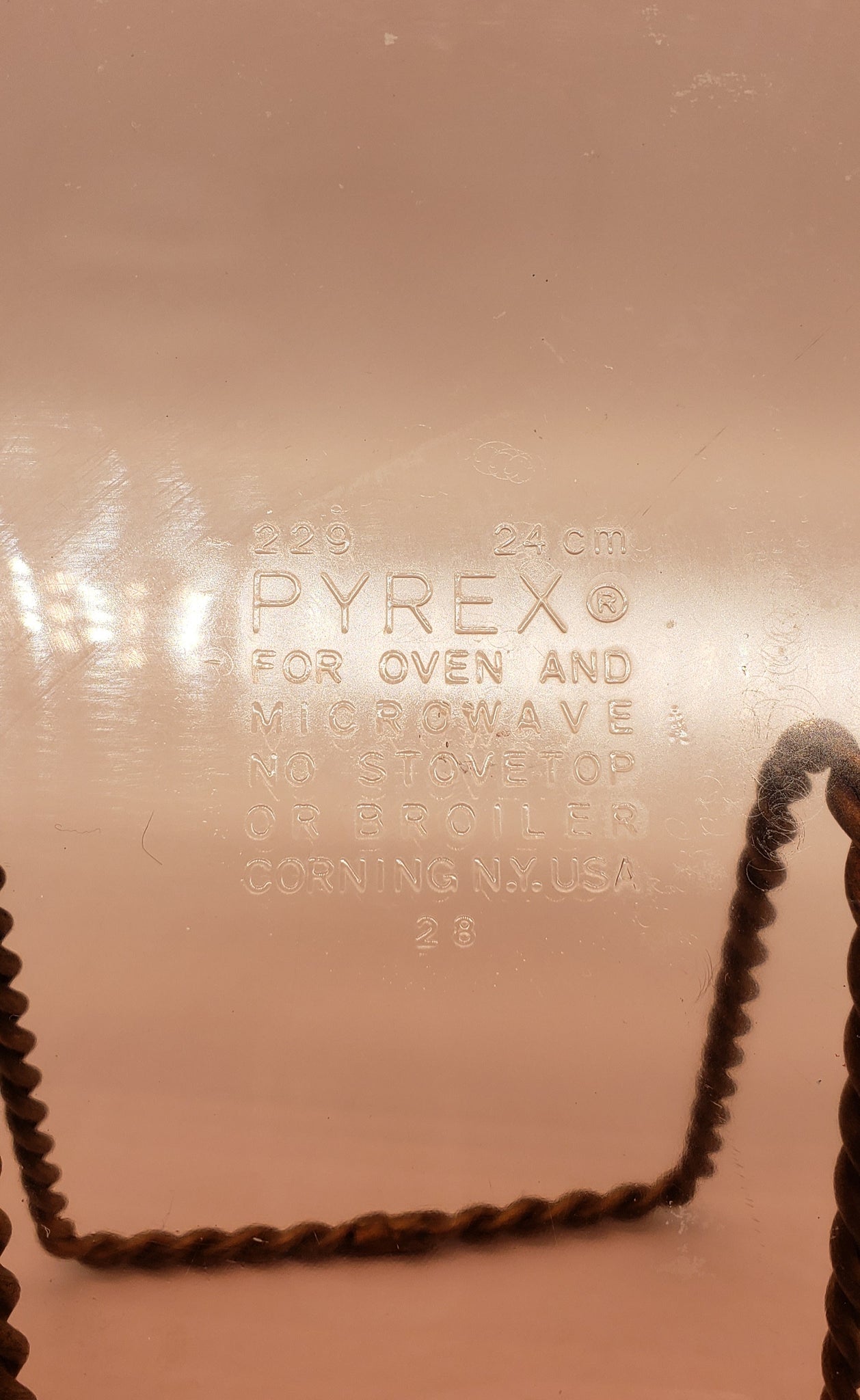 Pyrex Cranberry Purple #229 Pie Plate Deep Dish Pie Pan – PF's Peculiar  Finds