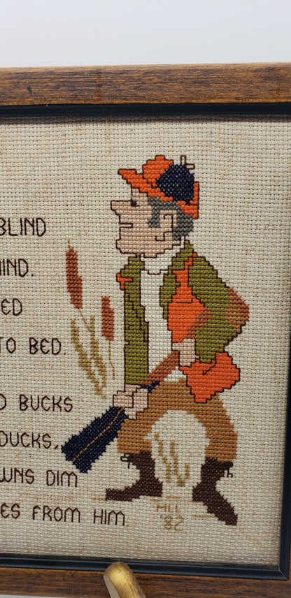 Duck Hunting Wall hanging