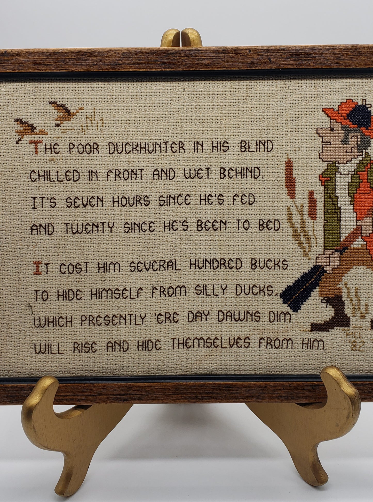 Duck Hunting Wall hanging