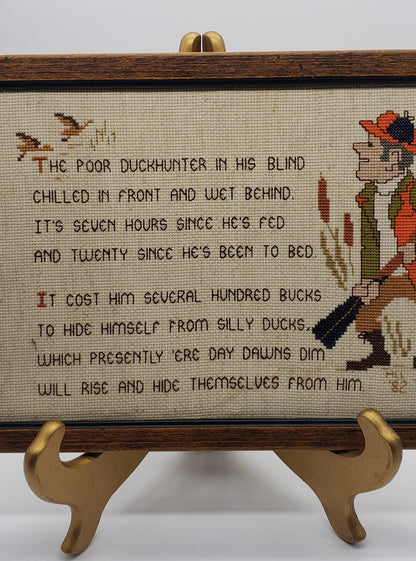 Duck Hunting Wall hanging