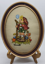 Load image into Gallery viewer, Hummel Embroidery Needlepoint Framed Set of 2
