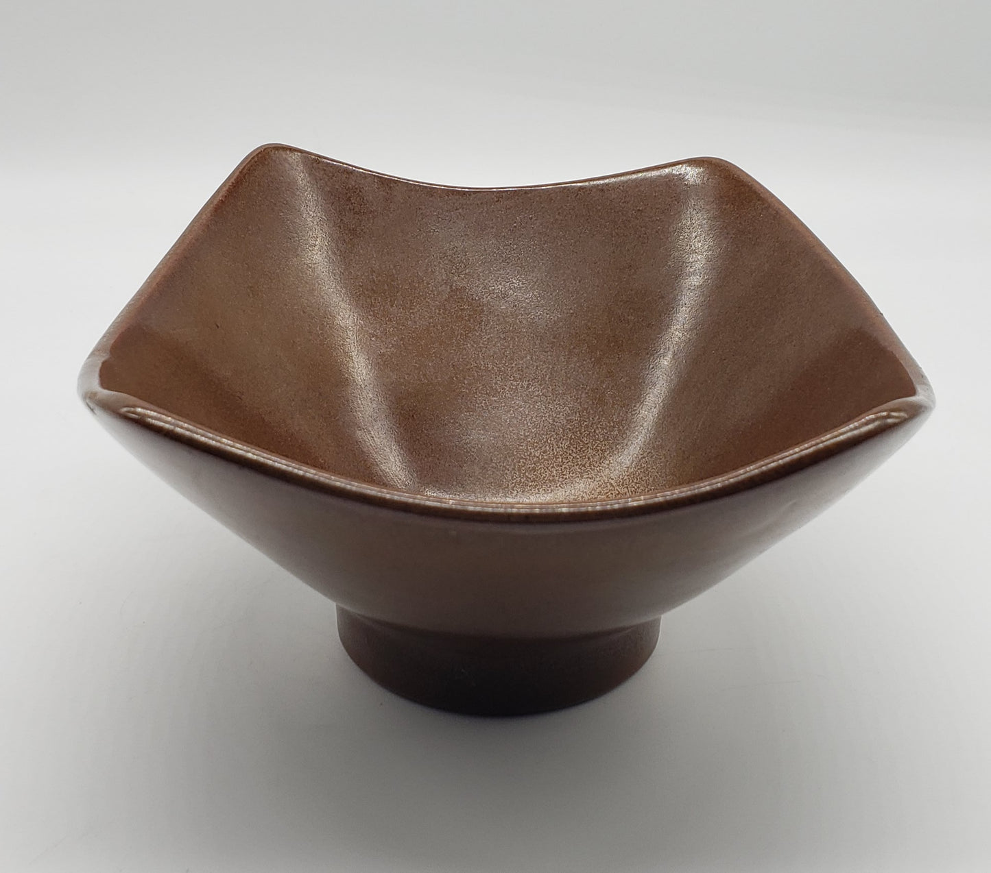 FRANKOMA Asian Inspired Bowl Satin Brown Glaze #F34