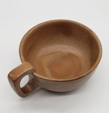 Load image into Gallery viewer, Frankoma Gold &amp; Brown 4SC Mug/Cup
