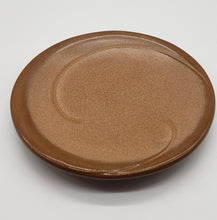 Load image into Gallery viewer, Frankoma Luncheon Plates Lazybones Satin Brown 4G

