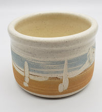 Load image into Gallery viewer, J.M 1995 Studio Pottery mug / soup bowl LaVerkin, Utah Signed
