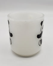 Load image into Gallery viewer, Glasbake Milk Glass Coffee Cup Mug Panda Bear
