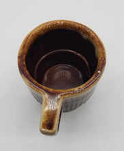 Load image into Gallery viewer, USA Monmouth Western Pottery - White on Brown Drip glazed Mug
