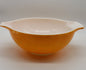 Pyrex 444 Orange Yellow Daisy Sunflower Cinderella Mixing Bowl