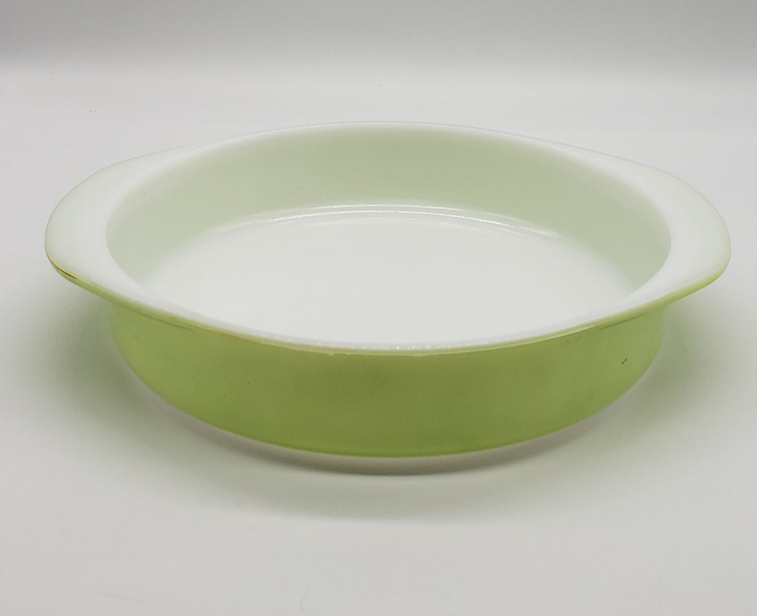 Pyrex 221 Lime Green Round Pan