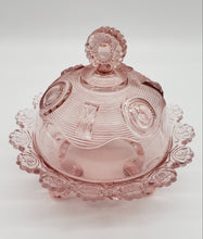 Load image into Gallery viewer, Passion Pink Glass Butterdish

