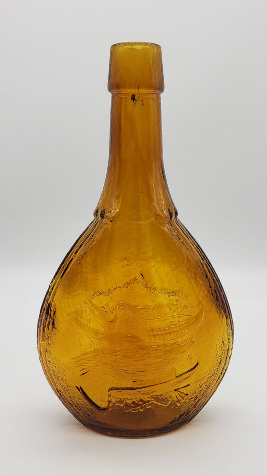 Union Eagle Handshake Bottle Marked Nuline, N.J.