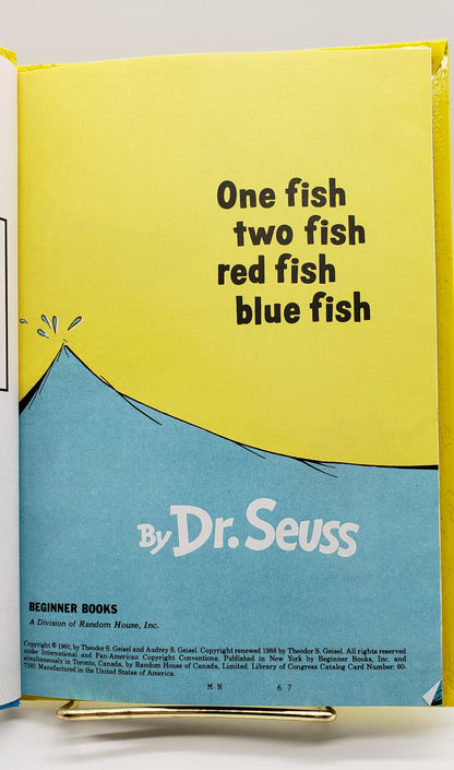 Dr Seuss -One fish two fish red fish blue fish