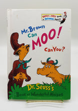 Load image into Gallery viewer, Dr Seuss Mr brown can moo can you
