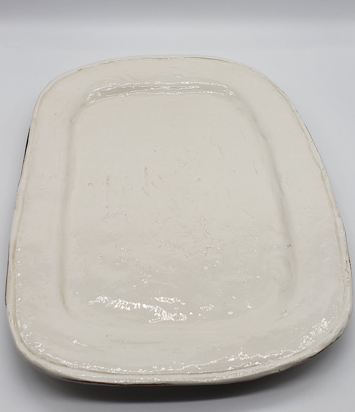 Vietri White rectangular Platter