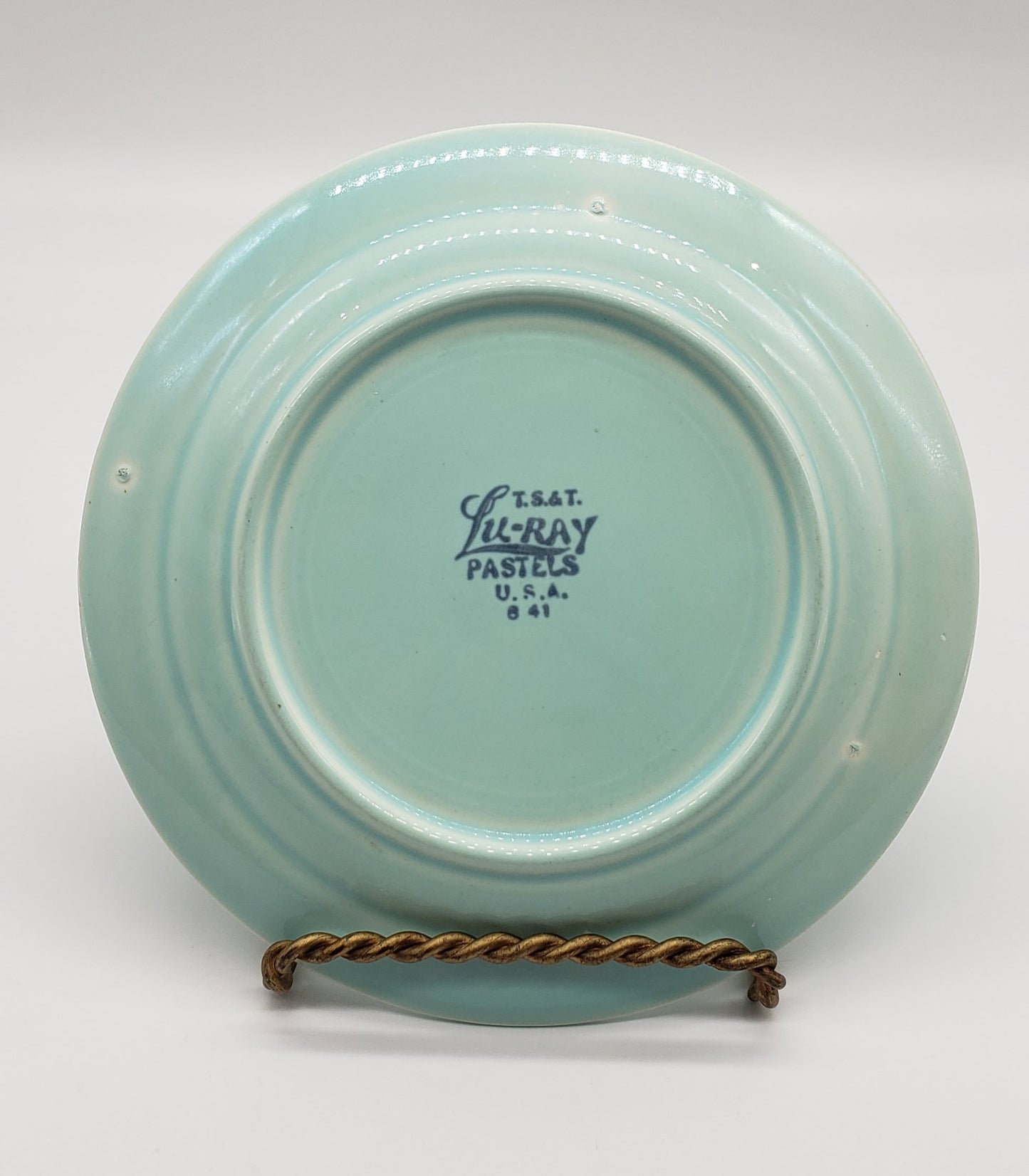 LuRay Pastel T.S.& T Dessert / Bread Plates